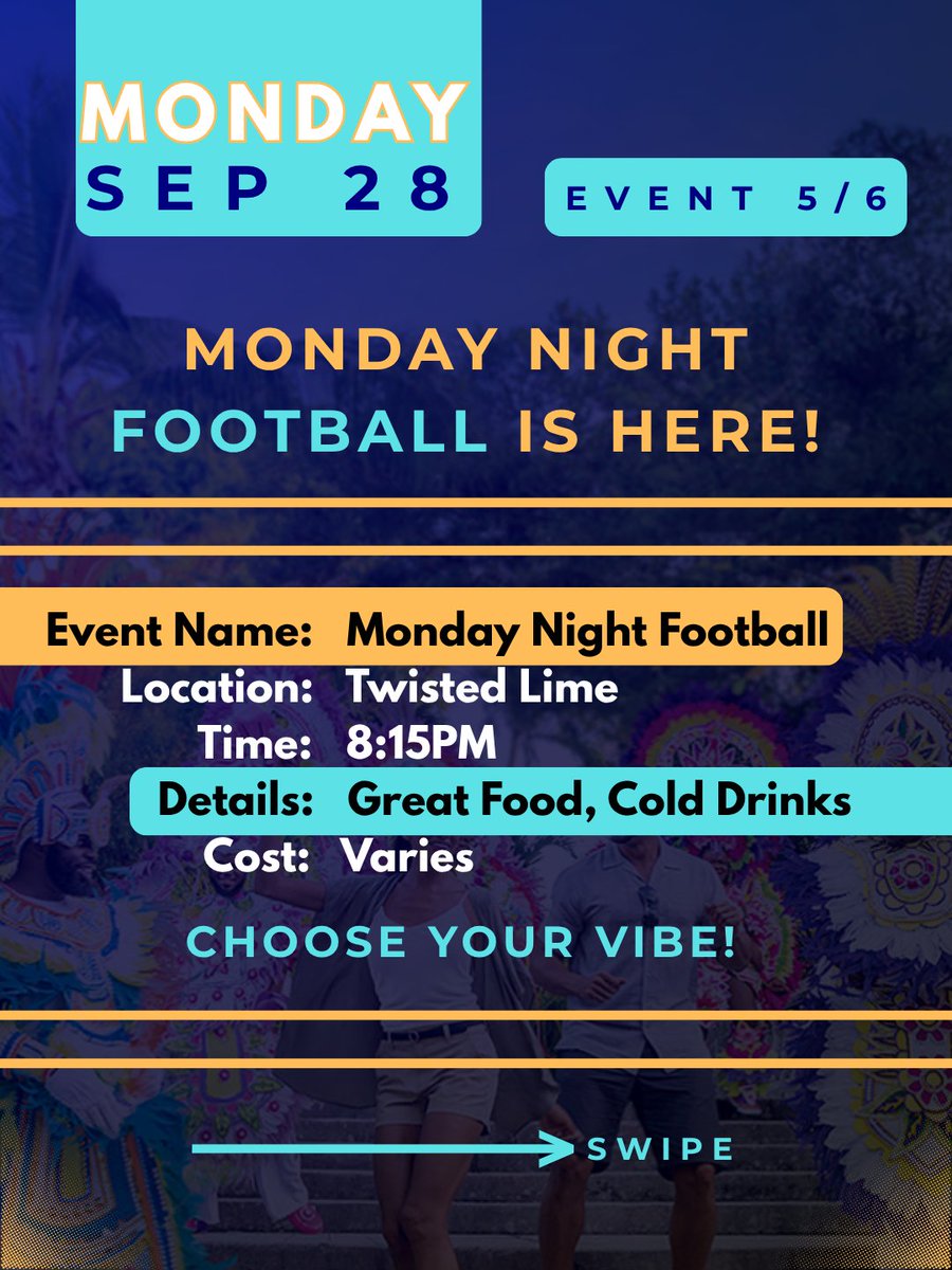 EventReef's tweet photo. What's happening in Nassau TODAY (MONDAY)?

Event 5/6

Follow Event Reef to know what Events are happening in Nassau!

#nassau #nassaubahamas #bahamas #eventreef https://t.co/yrfo7RFgfZ