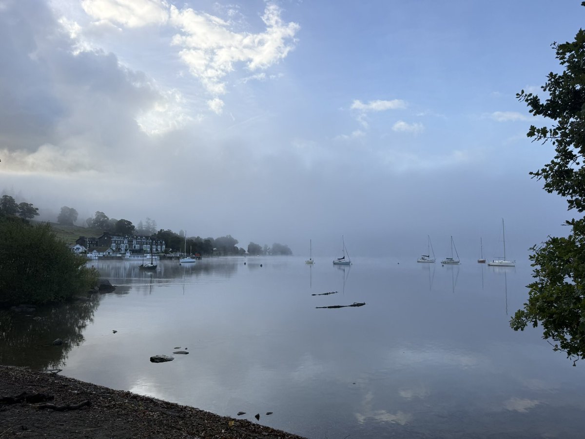 MargaretLees2's tweet photo. BBC Weather Watchers report for Ambleside #weatherwatchers https://t.co/2VRmoHOfkv lovely misty morning https://t.co/yUxOrkVekp