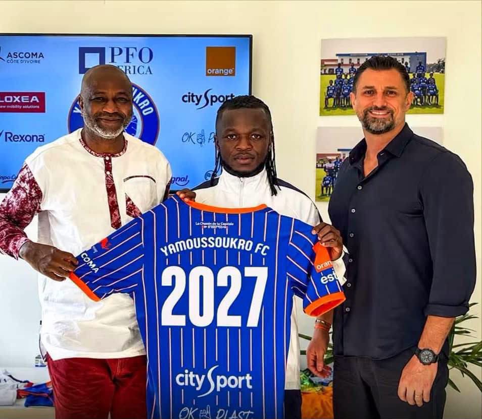 federation235's tweet photo. DIA WAH MICKAEL, NOUVEAU DÉFI EN CÔTE D’IVOIRE ! 🇹🇩🇨🇮

Dia Wah Mickael poursuit son aventure en Côte d’Ivoire ! Le latéral gauche tchadien portera le numéro 3 de Yamoussoukro FC cette saison en Ligue 1 ivoirienne. 

La FTFA lui souhaite une excellente saison, couronnée de succès https://t.co/LzEyvnbmbJ