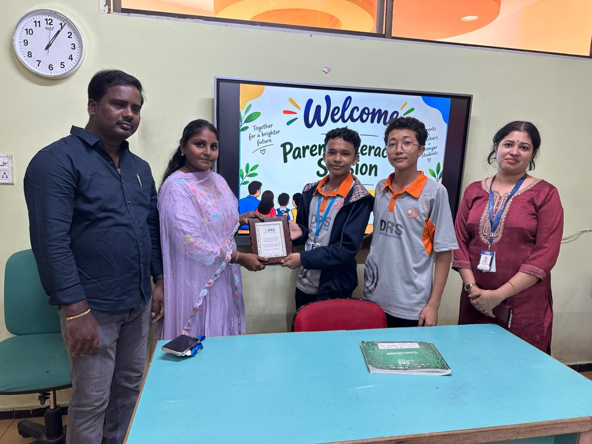 DrsSchool's tweet photo. Highlights of the Parent Interaction Session - Grade 8A

#ParentInteractionSession #Grade8A #ParentTeacherInteraction #SchoolLife #StudentSuccess #LearningTogether #StrongerTogether #EducationMatters #SchoolCommunity #TogetherForABrighterFuture https://t.co/qPiw7u0R5A