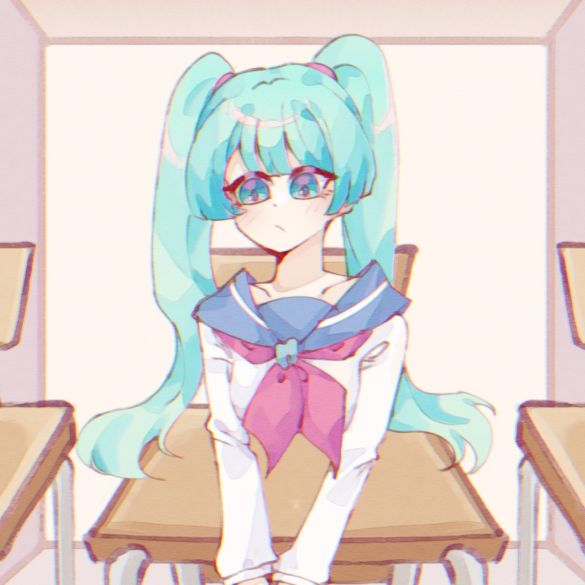 HibiscusSway's tweet photo. Miku again because I just can’t stop drawing her 💙

#初音ミク #HatsuneMiku https://t.co/x7LCZU2GFS