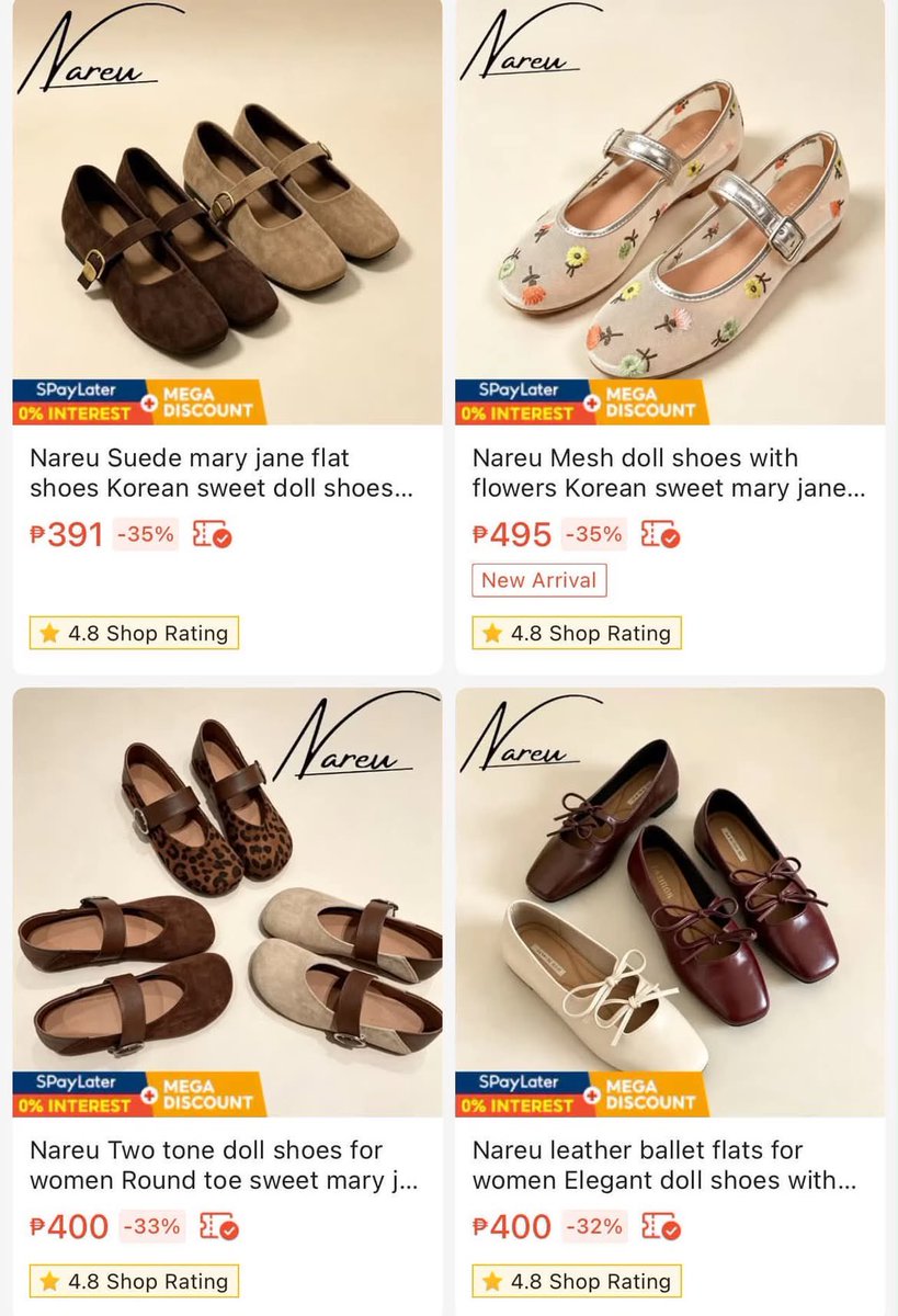 itsamivibesbfhy's tweet photo. TEHHH😭I-WON’T GATEKEEP THIS SHOP!!! Ang gaganda ng shoes nila, tipong papasok ka para tumingin lang pero biglang may 3 pairs ka naka-add to cart😭

Sobrang hirap pumili kung alin  unang ibabasket kasi LAHAT BET KO!!🥹Sharing this bago pa tuluyang maubusan ng self-control. HAHAHA https://t.co/oqLzQDH553