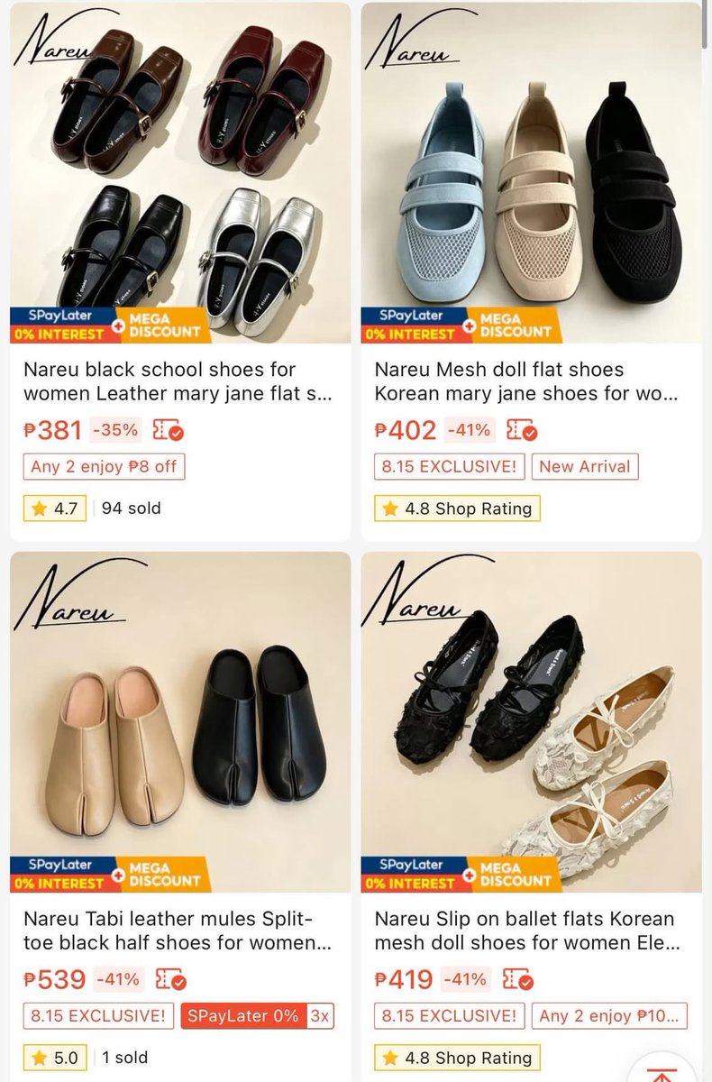 itsamivibesbfhy's tweet photo. TEHHH😭I-WON’T GATEKEEP THIS SHOP!!! Ang gaganda ng shoes nila, tipong papasok ka para tumingin lang pero biglang may 3 pairs ka naka-add to cart😭

Sobrang hirap pumili kung alin  unang ibabasket kasi LAHAT BET KO!!🥹Sharing this bago pa tuluyang maubusan ng self-control. HAHAHA https://t.co/oqLzQDH553