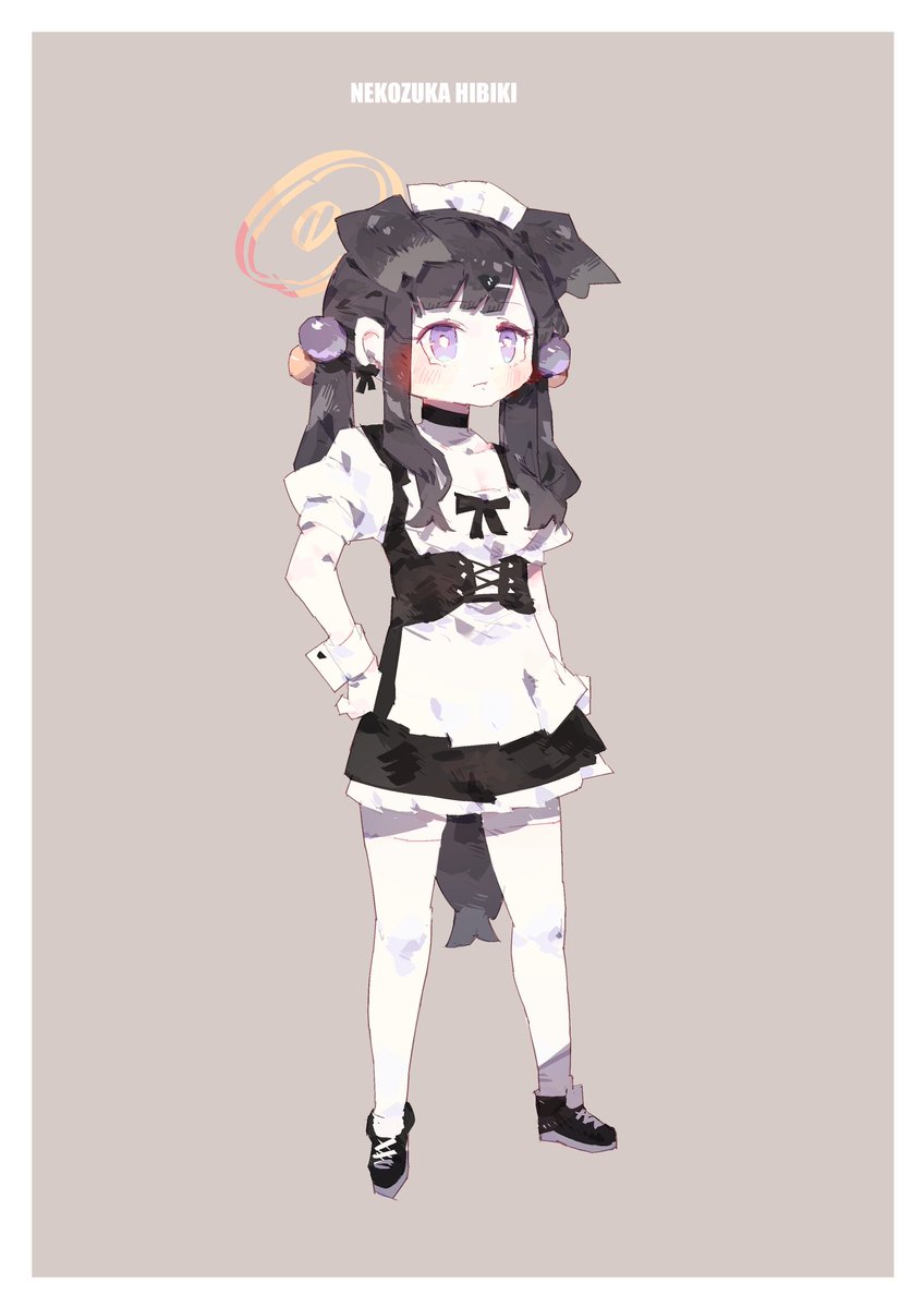 Wasou_89's tweet photo. メイドヒビキ https://t.co/sEpZG6XIDP