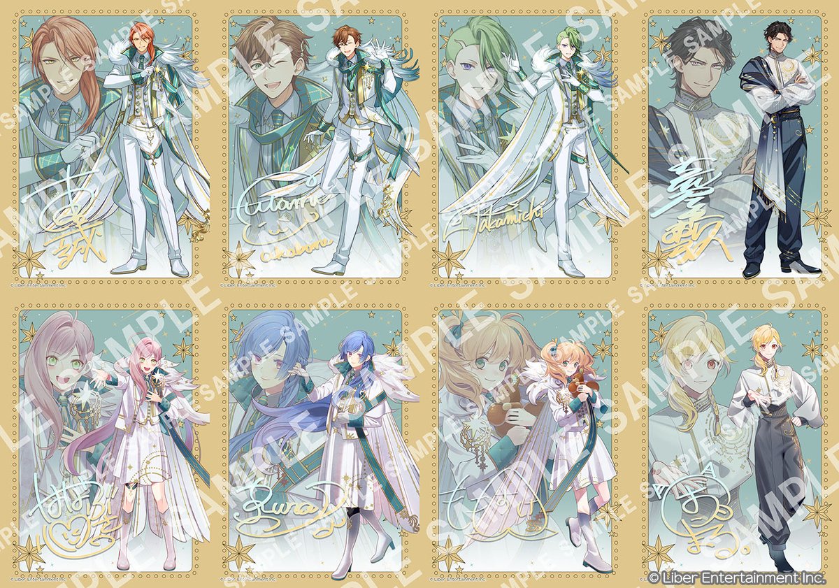 ichu_official's tweet photo. 【お知らせ】
10月2日（金）10時、ファミマプリントから
10周年記念イラストを使用したブロマイドが登場！
第一弾はF∞F、I❤B、Lancelot、POP'N STAR、
Andalsion、凛太朗、剛、純太、鬼丸。
ぜひチェックしてくださいね🐻
#アイチュウ　#ファミマプリント https://t.co/KWbEzFgyGm