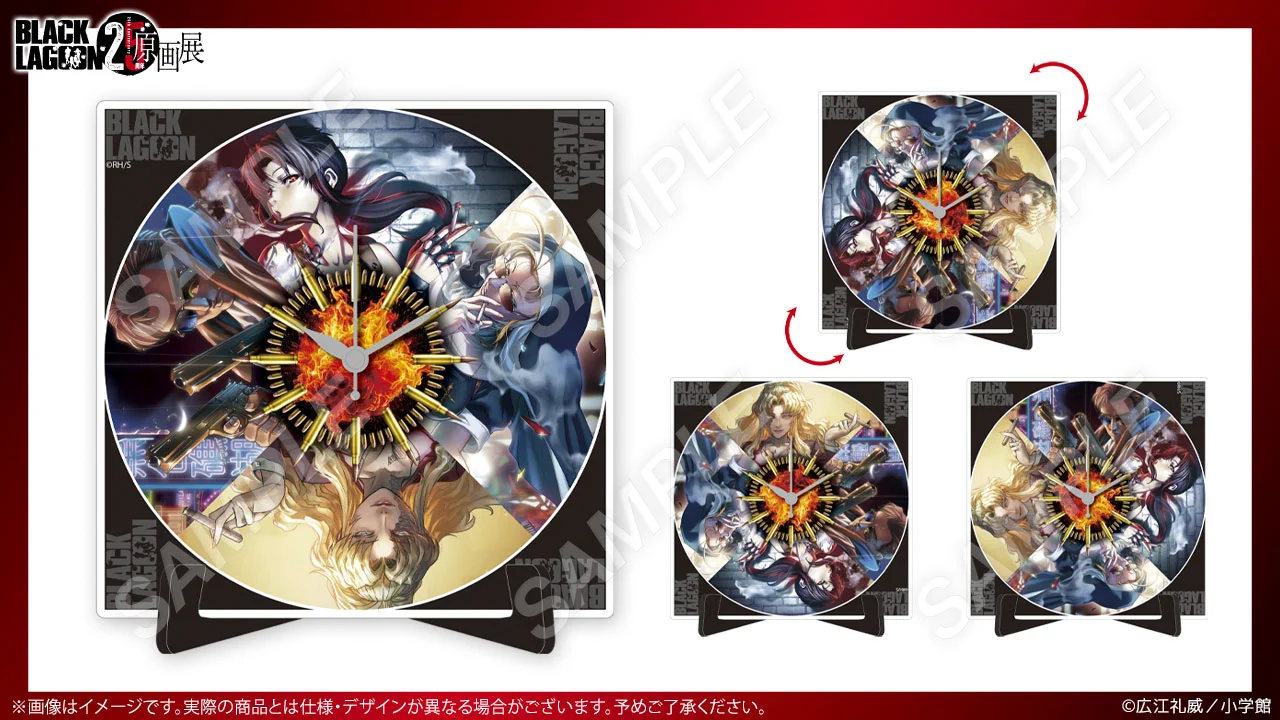 BLACK LAGOON 25周年原画展 on X: 