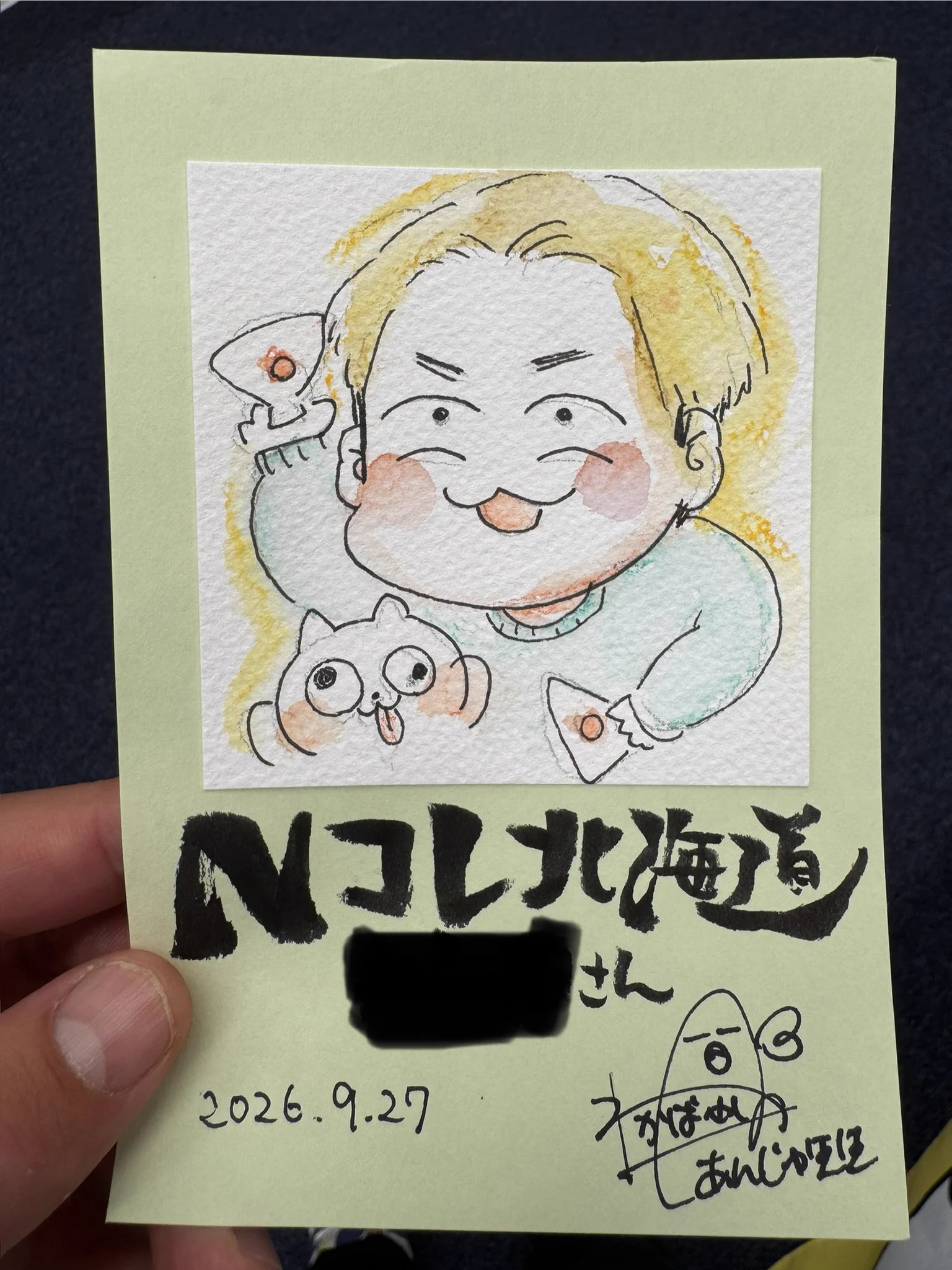 アンジュ似顔絵 take/COLOR3 on X: 