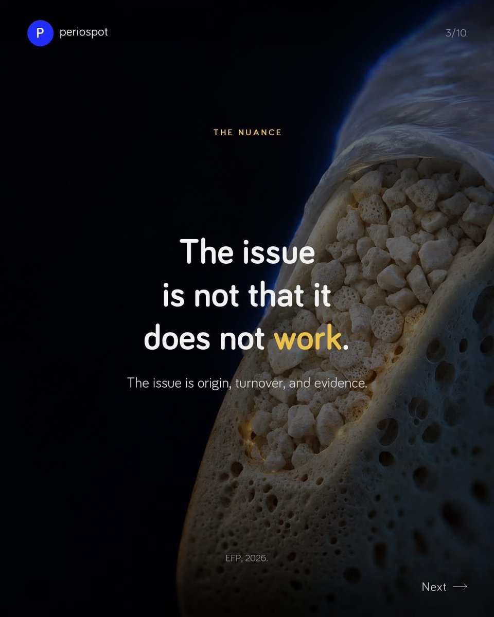 drAnasabdo's tweet photo. •what is better “Xinograft Vs Synthetic” .
•أيهما افضل الطعم البقري ام الصناعي 

Courtesy: Perio post:

#endo_prostho_ortho
#EPO
#DrABDO
•You can ask …!!

•follow me: https://t.co/hdT3Kl3UcW