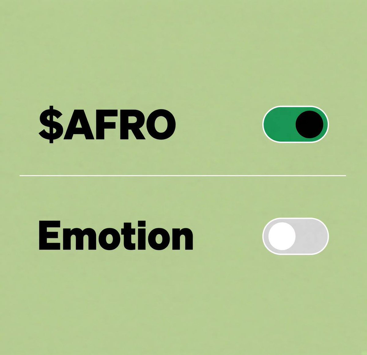 Cemmbs1's tweet photo. Sometimes you have to ignore your emotions if you to make it in crypto.

$AFRO mode activated hold like it’s happening tomorrow.

#AfroToken
#StateOfLumina https://t.co/elRHCEBzL1