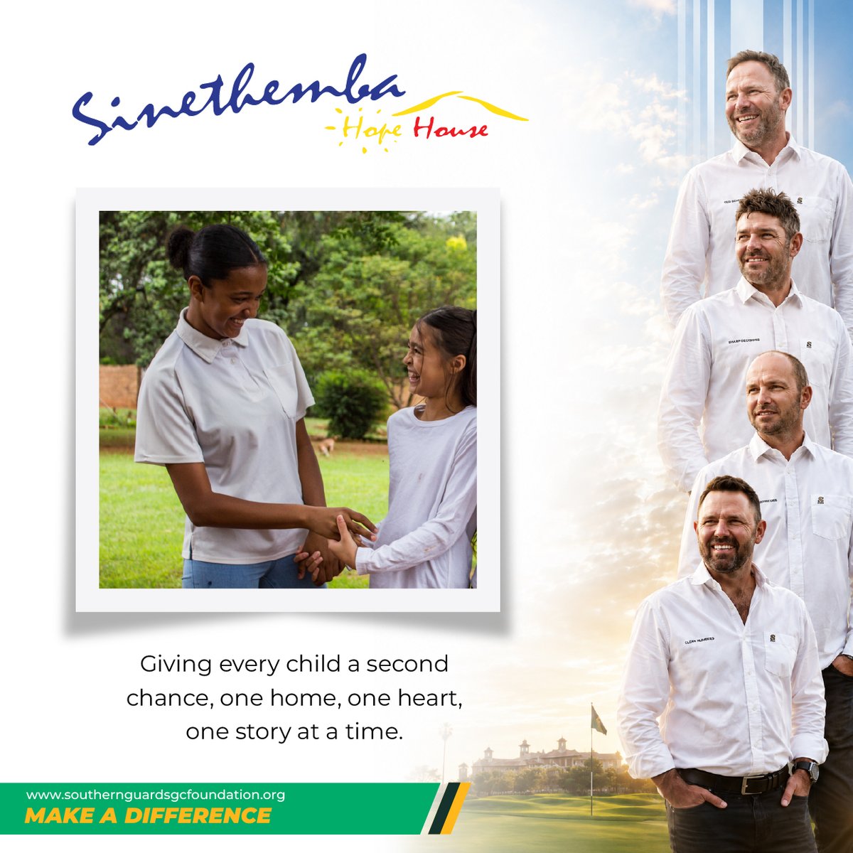 SGGCFoundation's tweet photo. 🏠 Every child deserves a place to feel safe, loved and hopeful. 💛

For many vulnerable children, Sinethemba Hope House is exactly that—a place where healing begins, confidence is restored and brighter futures take shape.

As one of the beneficiary partners of the Southern Guards GC Foundation, Sinethemba provides a nurturing home where children who have experienced abuse, neglect and hardship receive the care, education and support they need to rebuild their lives.

Here, children are given more than a safe place to stay. They are given the opportunity to learn, grow, dream and believe in themselves again.

Together, we can help ensure that every child has the chance to experience the love, security and hope they deserve.

Support Sinethemba Hope House and help change a child's future.
👉 https://t.co/bJFXpDkyI4

#SouthernGuardsGCFoundation #SinethembaHopeHouse #EveryChildMatters #BuildingFutures #HopeInAction #CommunityImpact #TogetherForChange #MakingADifference