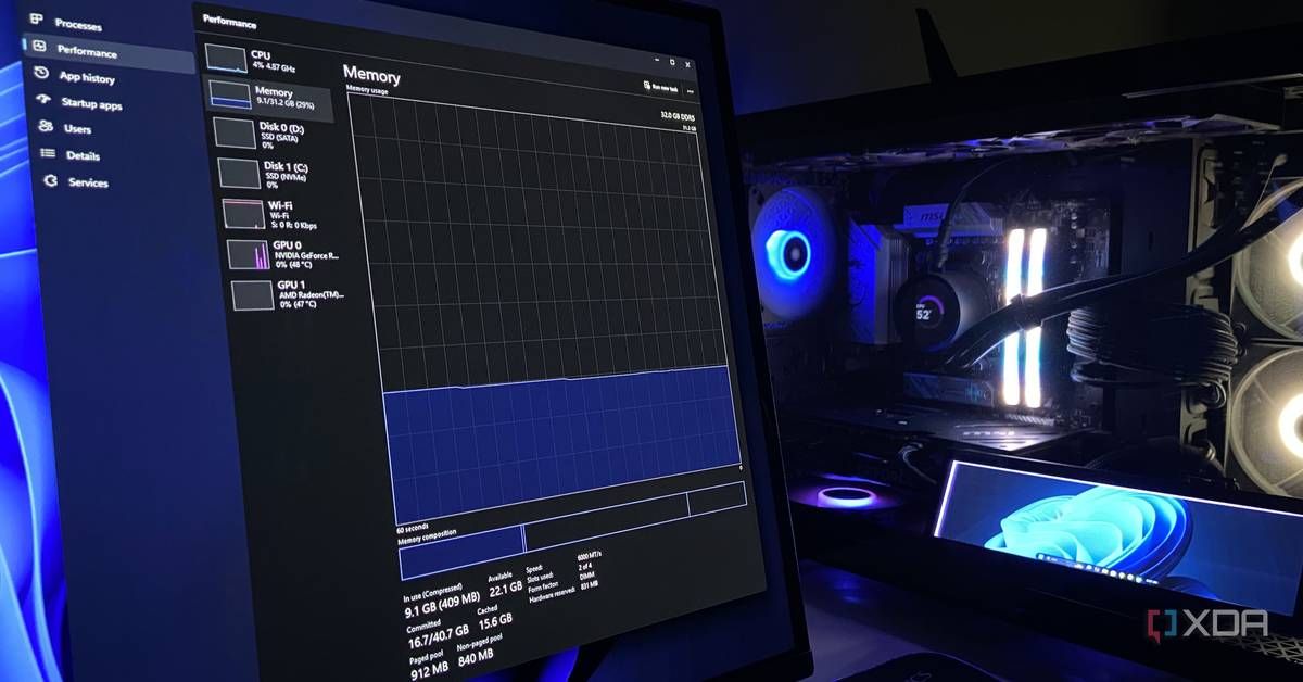 Windows has been quietly compressing your memory in the background for years, and here's why it matters