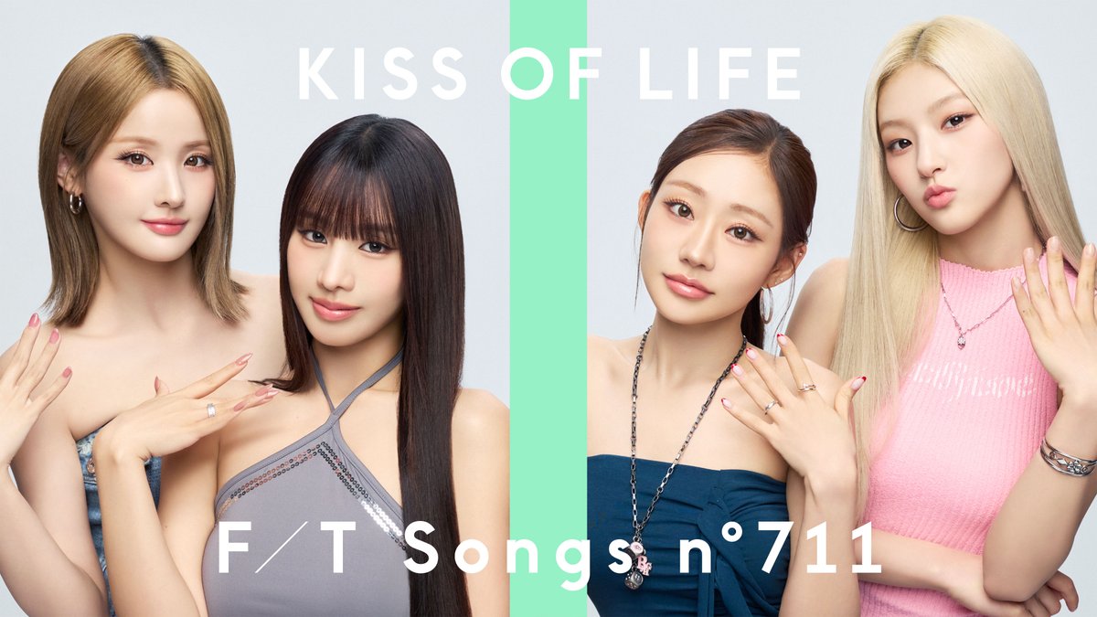 oricon's tweet photo. KISS OF LIFE『THE FIRST TAKE』出演
“サマークイーン”確立した「Sticky」一発撮り

✍🏻コメント全文
https://t.co/4qXbSzhoN7

@KISSOFLIFEJP https://t.co/AekANk3Ok8