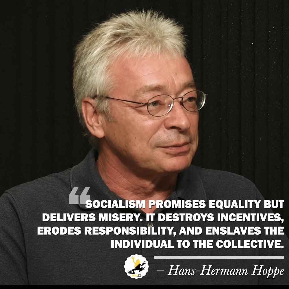 LibEnviron's tweet photo. #AnarchoCapitalism #HansHermannHoppe #Hoppe #Libertarianism #Socialism https://t.co/FO3irDGnnF