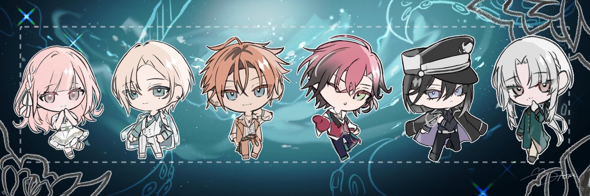 Zato_sub_xxx's tweet photo. 感想用に描いたんですが、せっかくなら並べて
サブのヘッダーにしました✌ミラミス沼です https://t.co/w88igDLJ4u