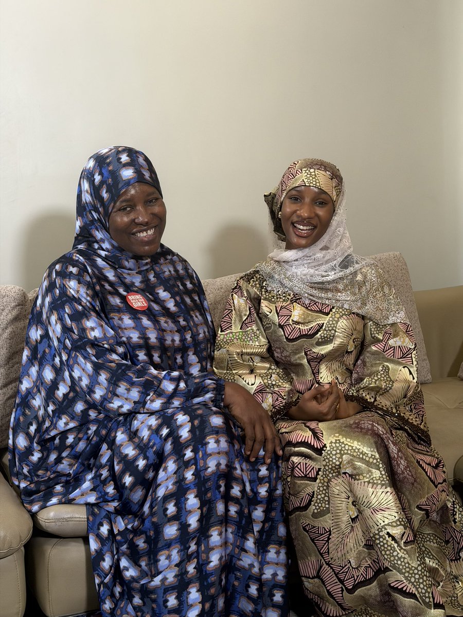 hauwa_gwangwazo's tweet photo. For the 5th episode of SAI DA KU..., I interviewed Hajiya @AishaYesufu , one of Nigeria's most prominent female activists for decades and co-founder of the #BringBackOurGirls movement, which drew global attention to the abduction of over 200 schoolgirls from Chibok in 2014. She has also been prominently involved in the EndSARS movement against police brutality in Nigeria.
We discussed her life as an activist, now as a politician, and her early years as a young girl born in Kano State.
Hajiya Aisha stated that she would campaign for NDC presidential candidate Peter Obi, as she believes he is the best choice for Nigerians in 2027.
You can watch the interview here: https://t.co/BqezGSC8Kn