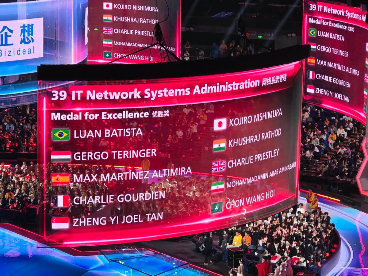 TSSCINDIA's tweet photo. India shines at WorldSkills Shanghai 2026! 🇮🇳 Congratulations Kushraj Rathore and Shubham Kumawat for representing India with excellence in global skills.

@WorldSkills 

#worldskills2026 #indiaskills #winners #participants https://t.co/YpcaGHilkr