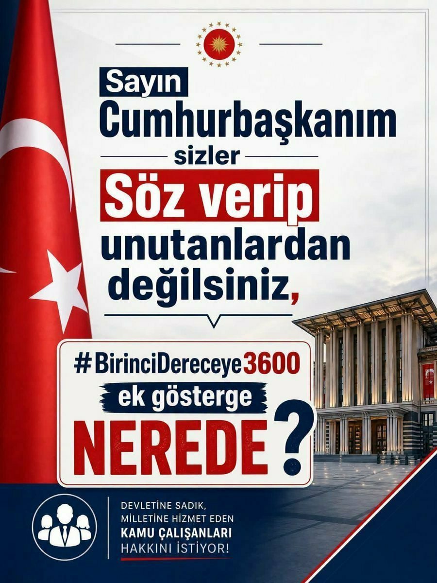 Yusuf367191's tweet photo. Sn Cumhurbaşkanım Meydanlarda söz verip, unutanlardan DEĞİLİZ demiştiniz? #BirinciDereceye3600 #EmekliMemuradaSeyyanen Vaatleri Hatırlata hatırlata yorulduk #ParaİçinDeğilOnurumuzİçin
@RTErdogan
@_cevdetyilmaz
@memetsimsek
@isikhanvedat
@avabdullahguler
@Akparti
@akbasogluemin https://t.co/faQBh2shti
