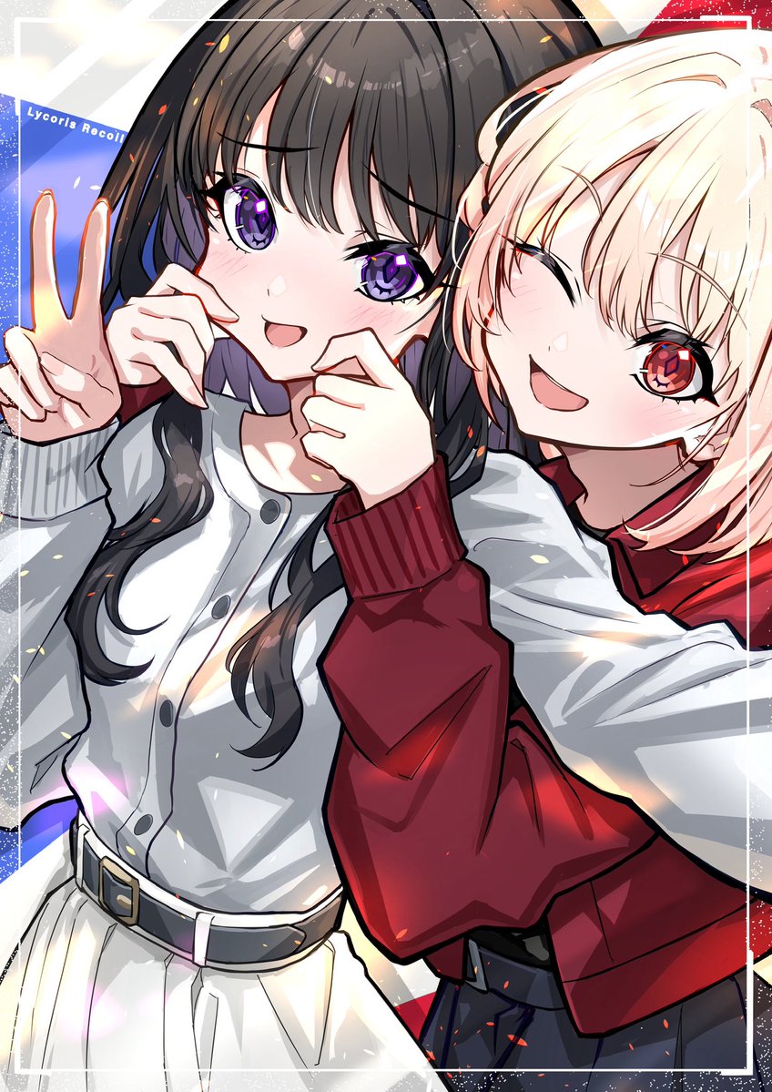 tsukasa_akaneya's tweet photo. 「やれやれ」

#リコリスリコイル #リコリコ #LycorisRecoil https://t.co/C3xmLh2q3L