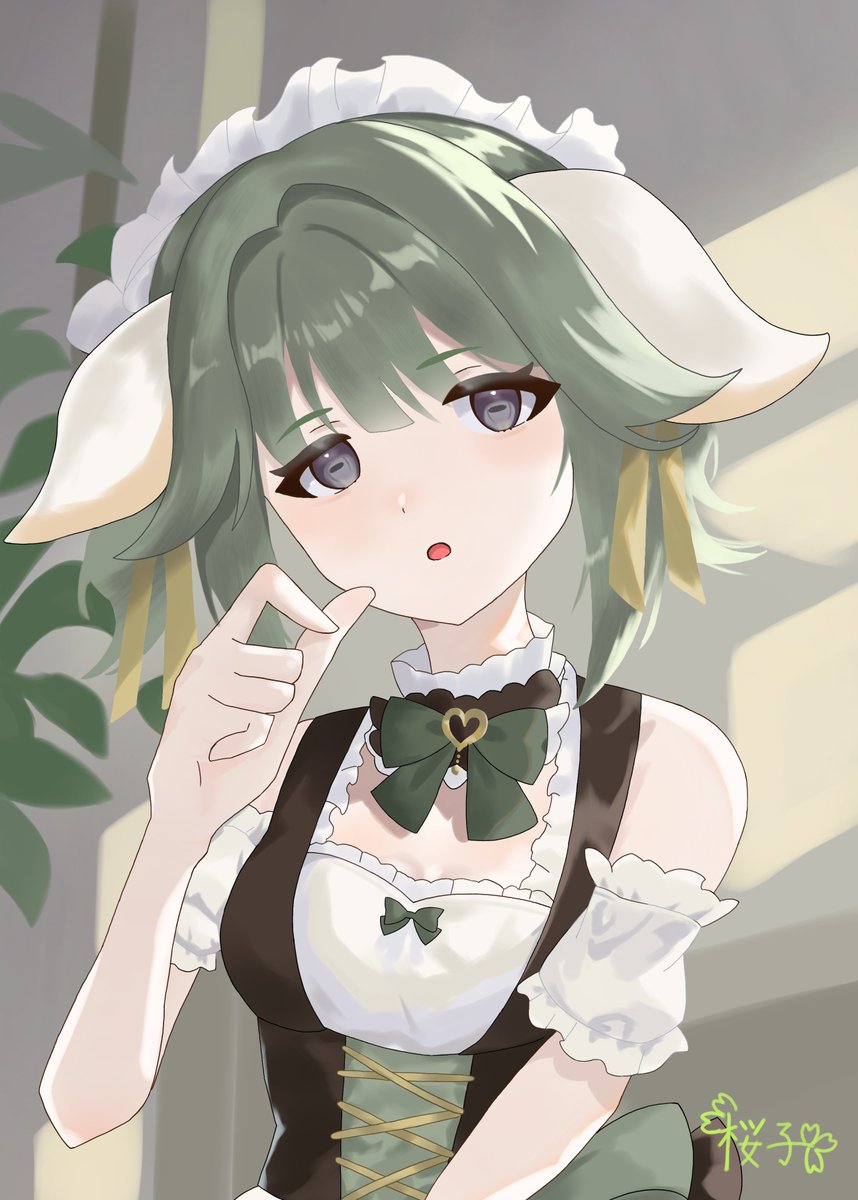 ukiukinemuri's tweet photo. #メルのクッキー缶  #鈴森メル
「ご用命ですか」 https://t.co/jaZKhUSjRX