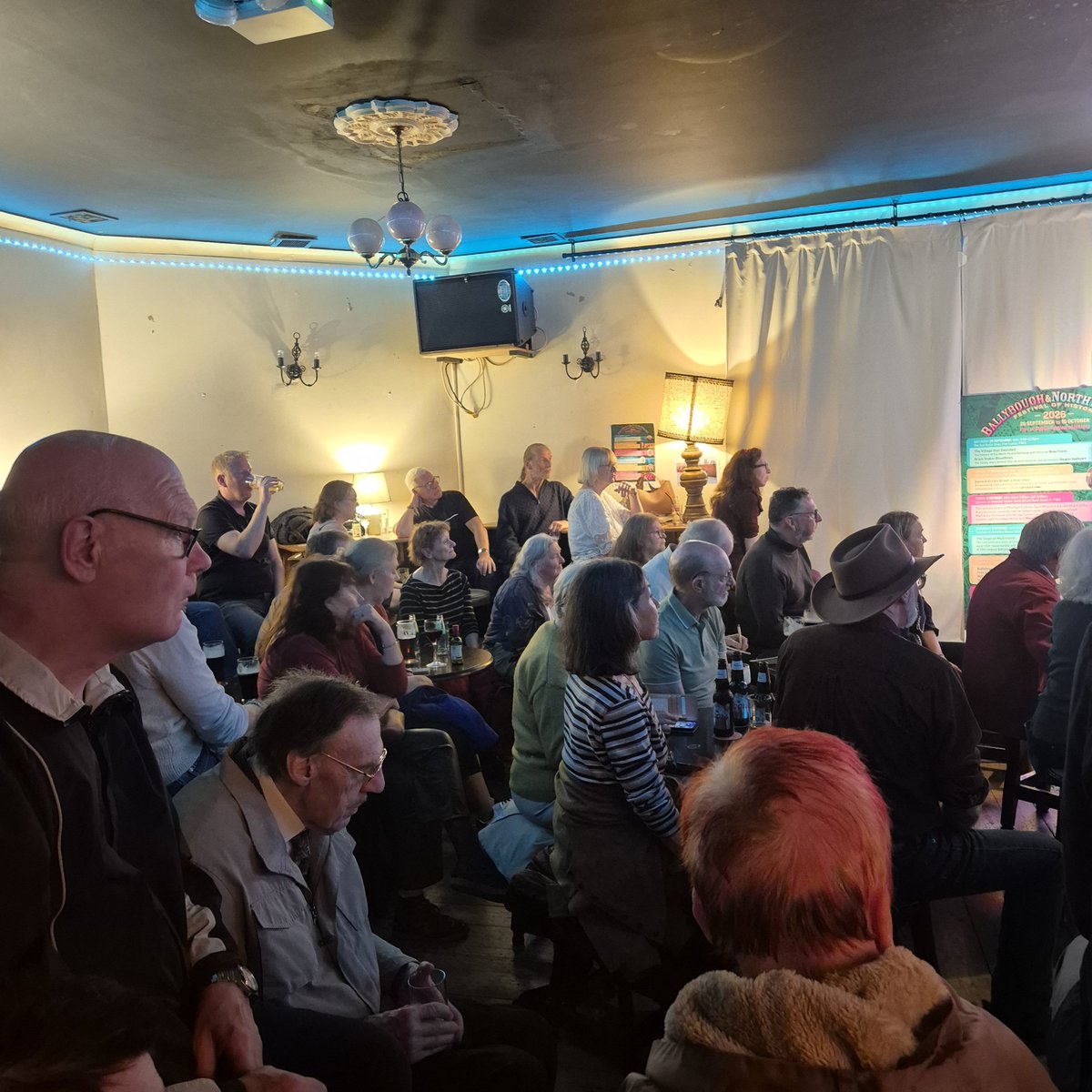 LWPEvents's tweet photo. A full house last night for Catriona Crowe's talk on Eccles Street - A Love Story at Annesley House, North Strand! Thank you Catriona ๐ฅฐ
#JamesJoyce #Historyfest #Dublinfestivalofhistory #Ballybough #Dublin https://t.co/jnAUQDh87d
