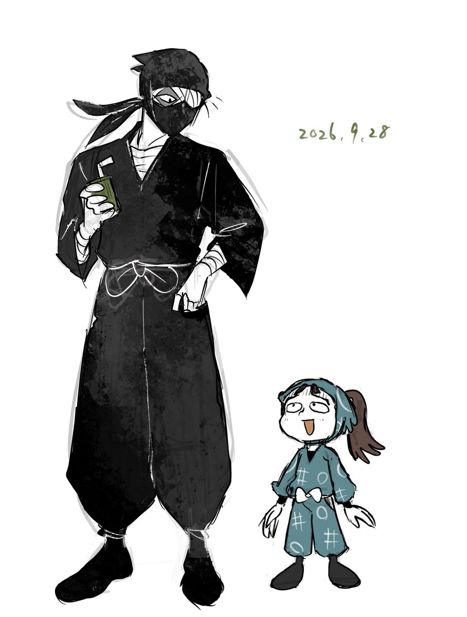 ajinsto's tweet photo. 雑渡さん&amp;伏木蔵 https://t.co/IyasIT8rdN