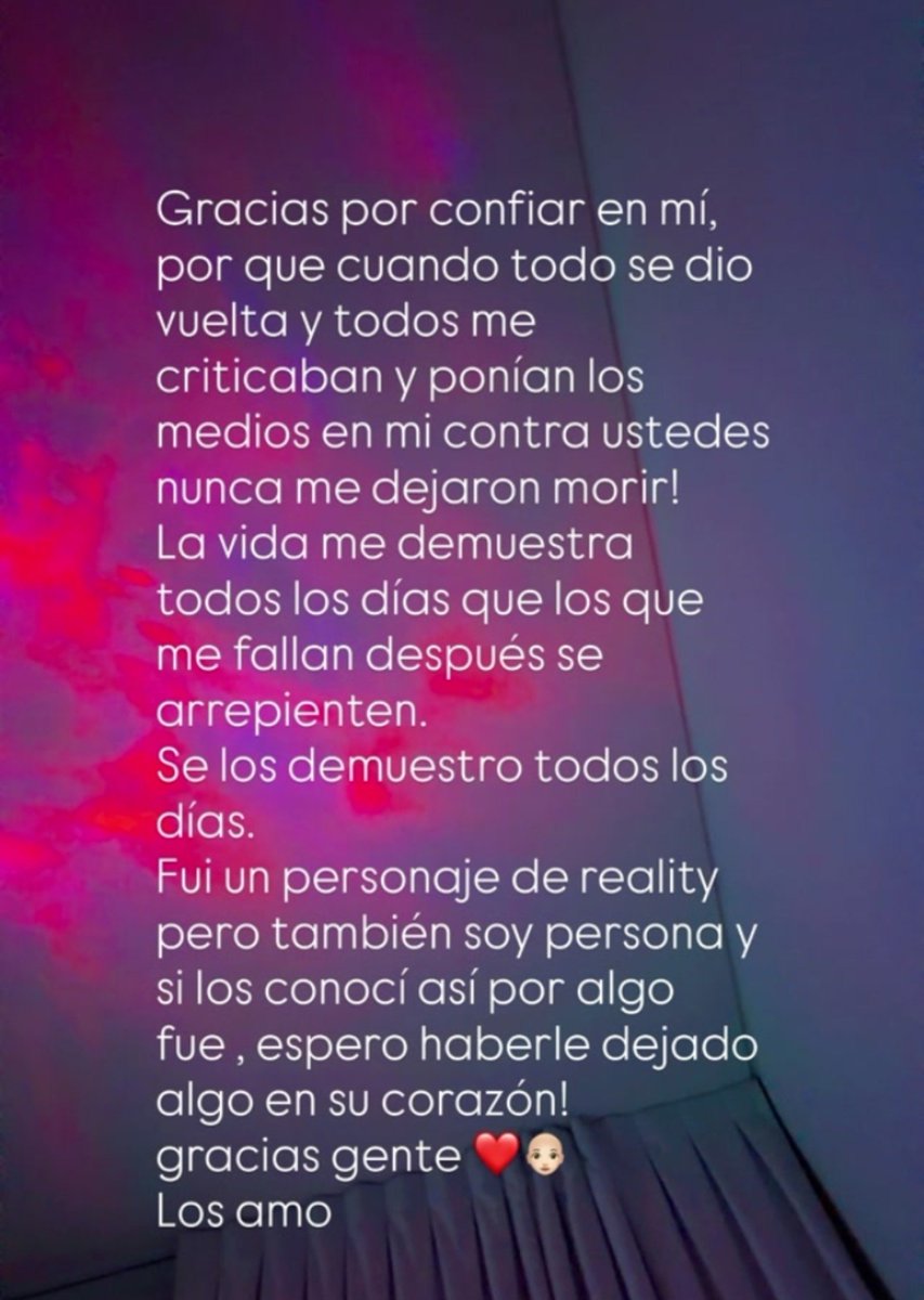 sofia03rawr's tweet photo. Lo agradecida que es con sus Furiosos ♡ es lo más tierno del mundo 🥹 yo te voy a bancar siempre bombona 🫰 https://t.co/DKqMdeJ5E5