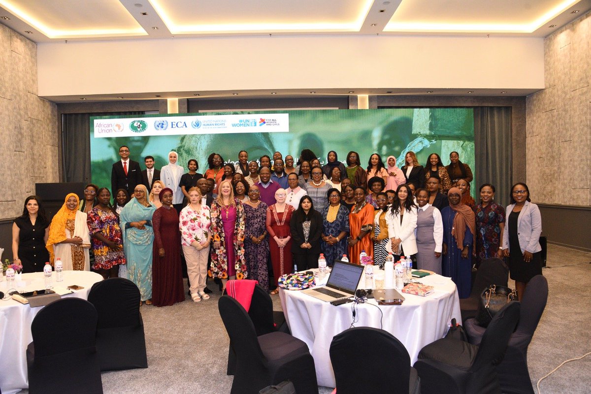 GimacNetwork's tweet photo. Together for impact. 🌍

A powerful gathering of voices and changemakers at the 8th GIMAC CSO–RECs Strategic Meeting, united in advancing gender equality and shaping Africa’s water future.

#8thGIMAC #GIMACNetwork #WaterJustice #GenderEquality https://t.co/6Ouv4RcJJY