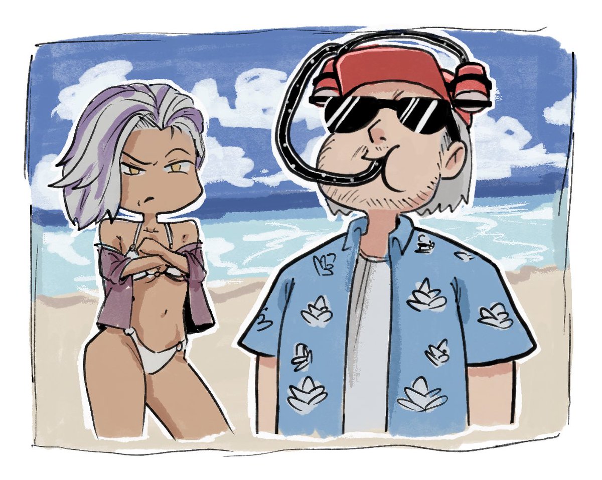 Blepp9O's tweet photo. Minerva &amp; Velimir honeymoon https://t.co/saqDu0OB0o