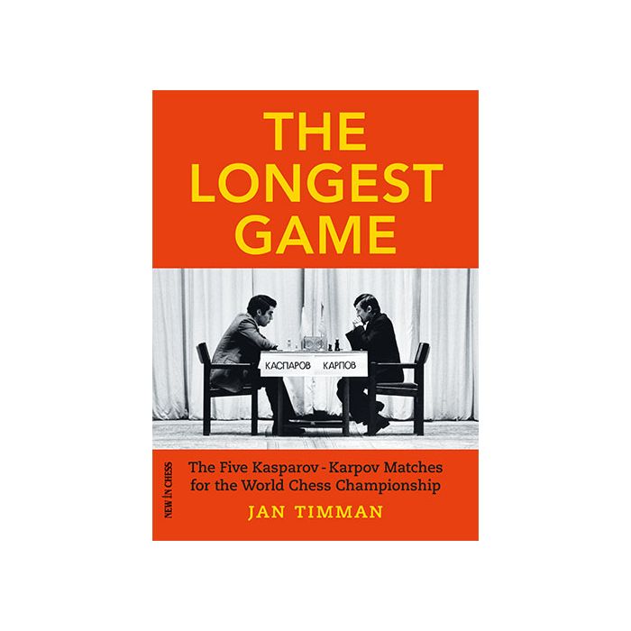 NewInChess's tweet photo. reprint: The Longest Game now also available in Hardcover

Now also available as Hardcover, The Longest Game GM Jan Timman returns to the Kasparov-Karpov matches. He chronicles the many twists and turns of this fascinating saga, including his behind-the scenes impressions, and takes a fresh look at the games.

https://t.co/NGg4Aw3rzN