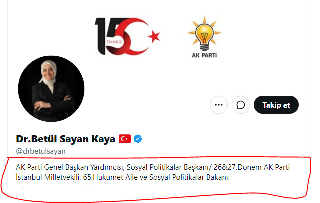 muratbahar_'s tweet photo. Fatma Betül istifa etmişken @drbetulsayan profilindeki tüm sıfatlarınıda silsen iyi olur https://t.co/0GaDjnBWdi