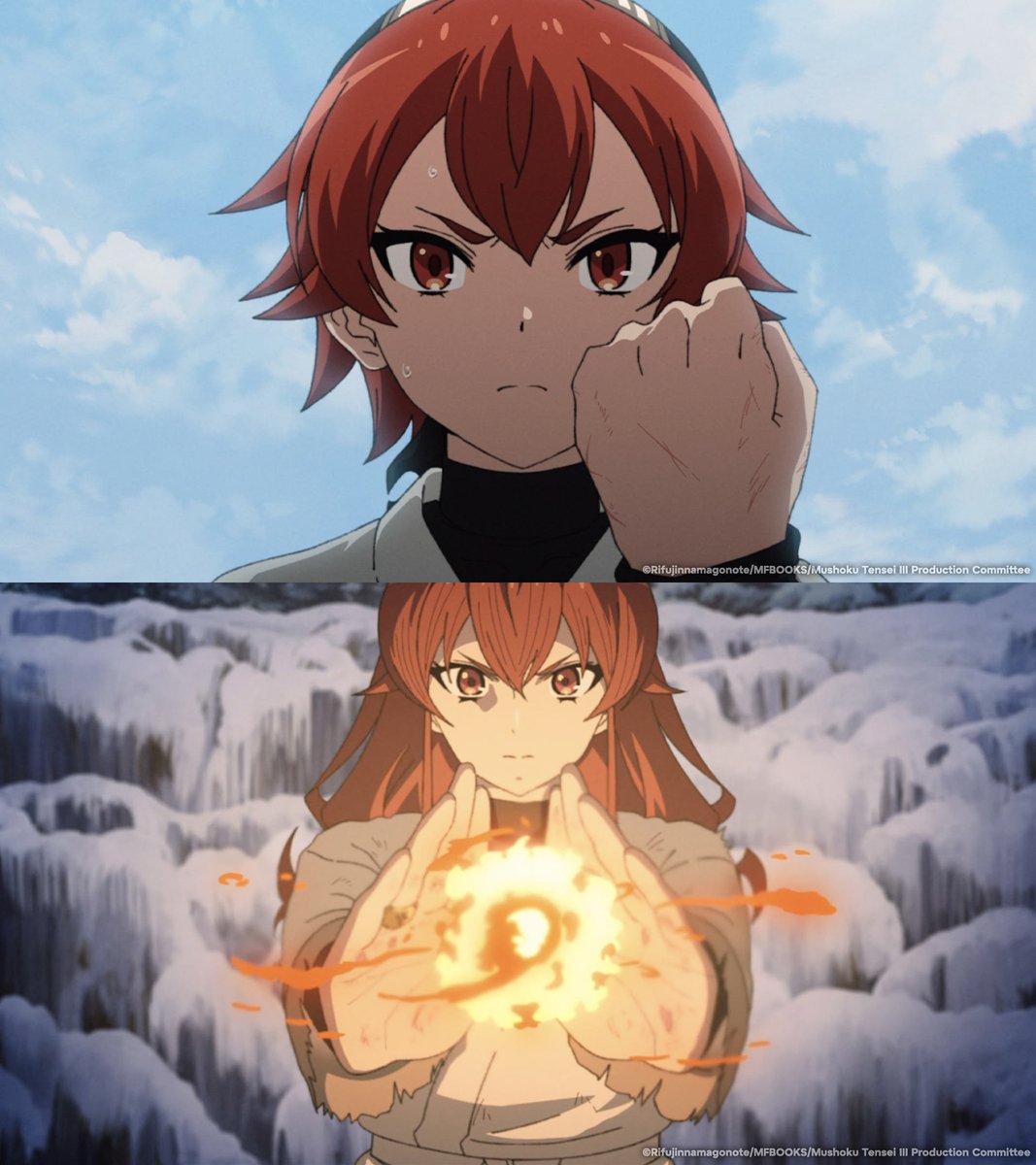Crunchyroll's tweet photo. Eris appreciation post ✨ (via Mushoku Tensei: Jobless Reincarnation Season 3) https://t.co/PcZYvNG4ia