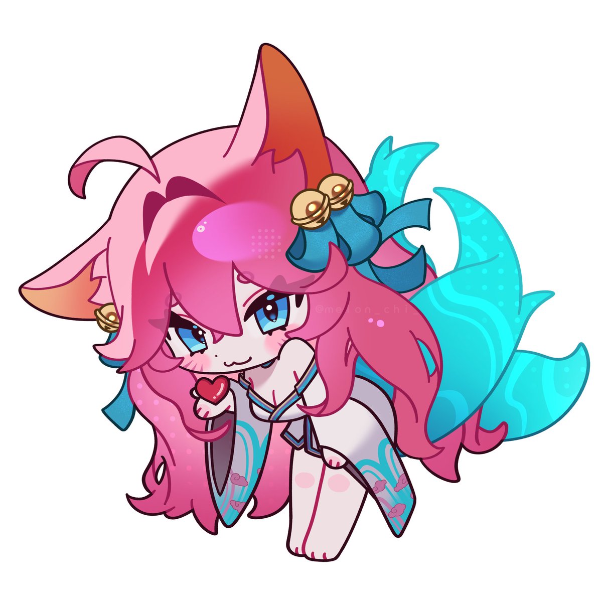 melon_chi_'s tweet photo. 🎀🩵
#Leagueoflegends #Artoflegends #Ahri #롤팬아트 https://t.co/Ydg0k5ZXhE