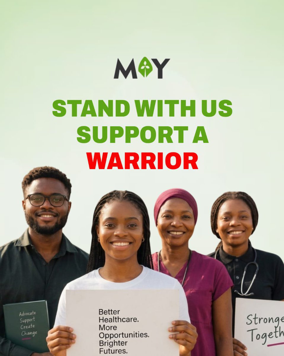 MayFoundations's tweet photo. We're committed to supporting sickle cell warriors and their families through financial assistance and meaningful support during difficult times.
We're calling on volunteers, donors, partners, and compassionate individuals to join us in this mission.
#MAYFoundation #SickleCell https://t.co/g6hPJwqsbl