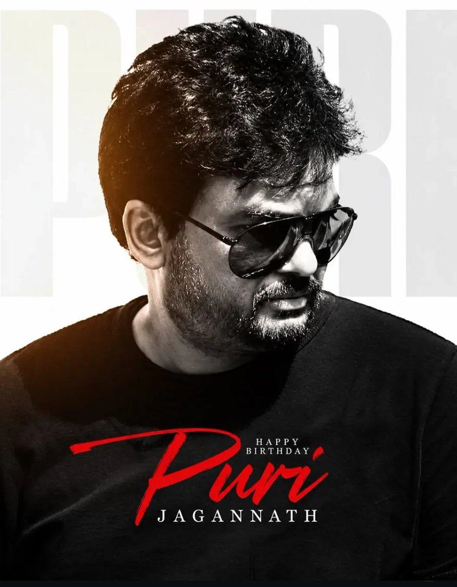 SadwikBalleda's tweet photo. Happy Birthday to the man of Guts, Mass &amp; Attitude! 🔥👑 @PuriConnects Sir🎂, your fearless storytelling, powerful dialogues, unique hero characters &amp; incredible speed of completing films in just couple of months define the Puri Mark! ❤️‍🔥🎬 #HBDPuriJagannadh #PuriJagannadh https://t.co/JEMCnA28Uh