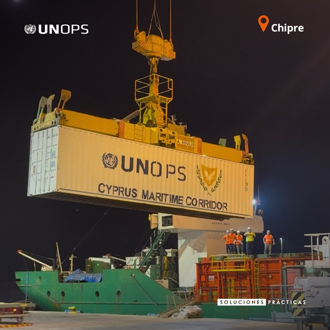 UNOPS_es's tweet photo. ¿Qué hace falta realmente para que la ayuda llegue a #Gaza?

3⃣ observadores de la ONU nos llevan entre bastidores de las complejas operaciones humanitarias que se llevan a cabo en Jordania, Chipre y Gaza a través del mecanismo 2720 de la ONU.

👉 https://t.co/Kq2fbKukBJ https://t.co/3TZAg2vx9p