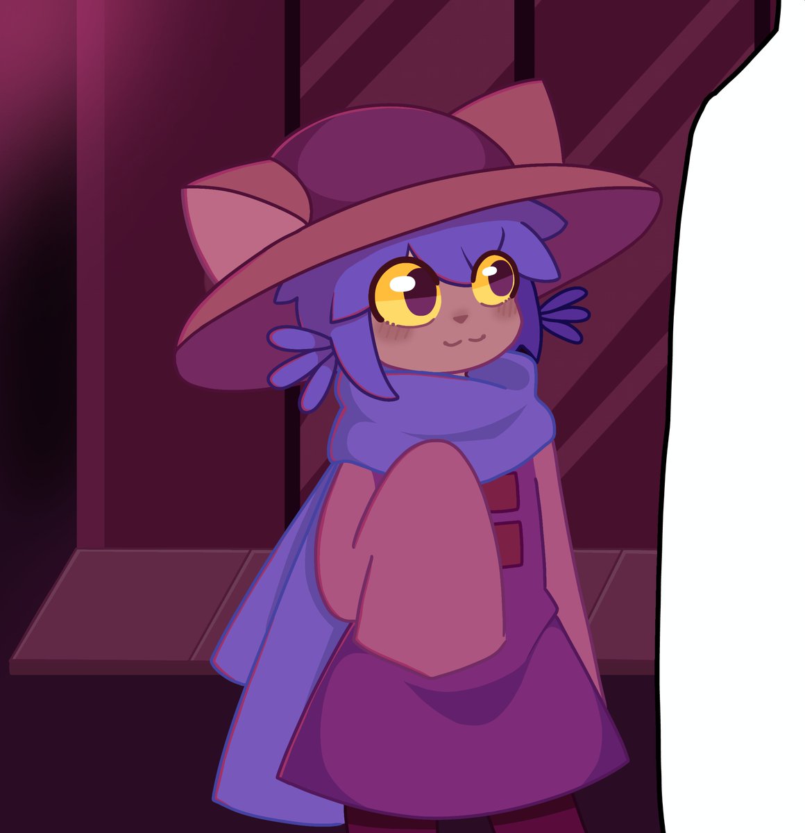 KHAMIMOAKA's tweet photo. Cat-like actions 2 🐱 Instincts

(a cat's basic and random instinct to bite everything :D)

#Oneshot #OneshotGame #Oneshotfanart https://t.co/fcKVqbnKHw