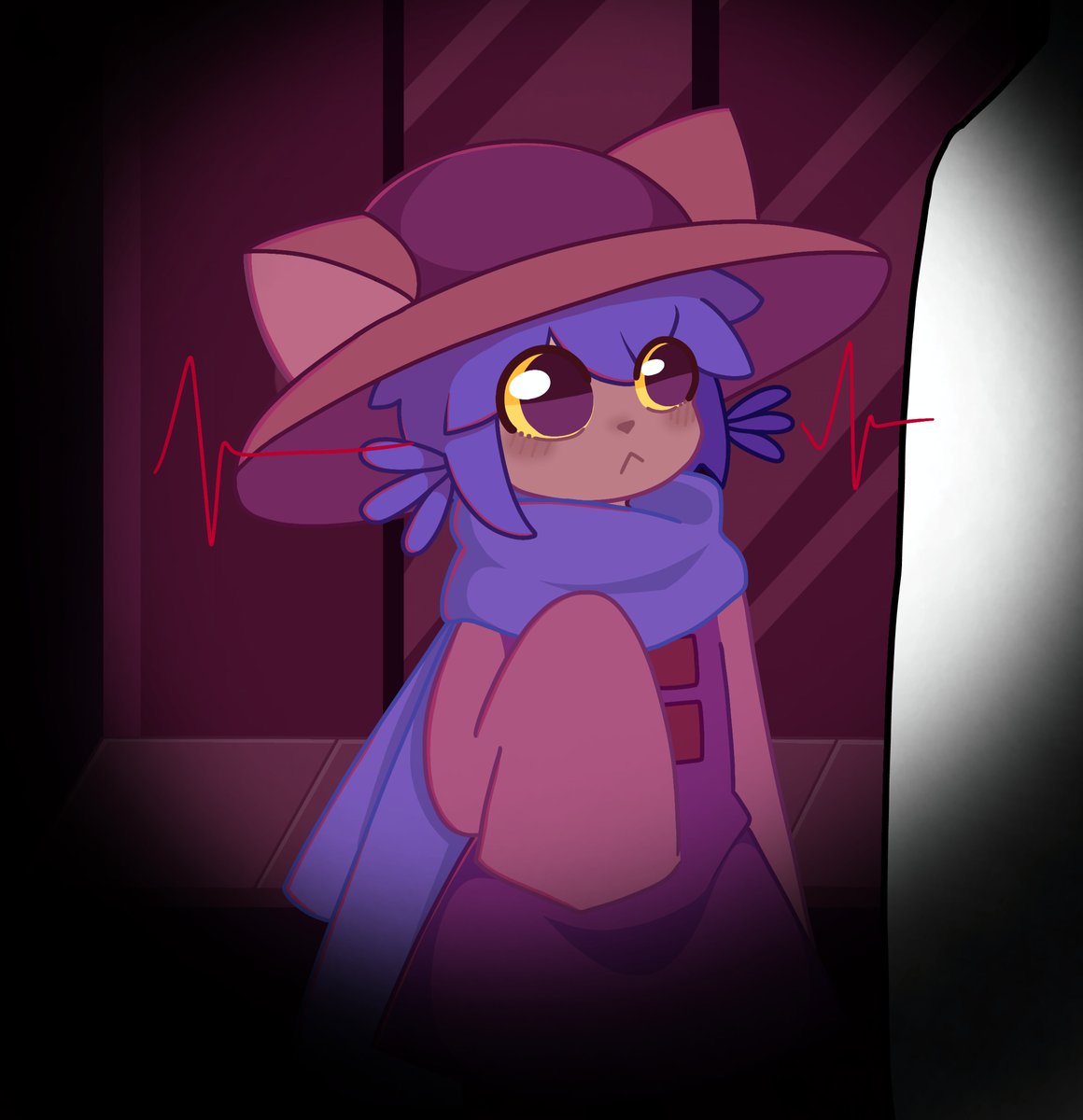 KHAMIMOAKA's tweet photo. Cat-like actions 2 🐱 Instincts

(a cat's basic and random instinct to bite everything :D)

#Oneshot #OneshotGame #Oneshotfanart https://t.co/fcKVqbnKHw