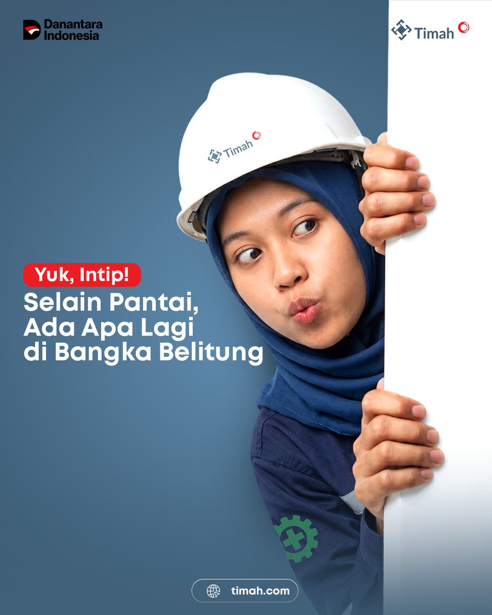 Official_TIMAH's tweet photo. Yuk, intip! 👀

Selain pantai yang cantik, Bangka Belitung punya banyak cerita untuk dijelajahi—dari budaya, sejarah, kuline, hingga jejak pertambangan timah.

Kira-kira, apa saja yang bisa ditemukan selain pantai? Tulis di kolom komentar!

#TINS https://t.co/uiM0h2DLqq