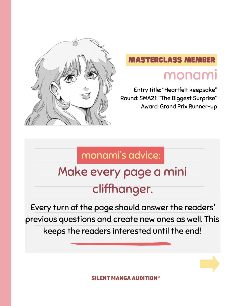 SilentMangaComm's tweet photo. We've gathered tips from previous winners to help you make your #SMA25 submission as good as it can be! 💛 https://t.co/AlBlMTv1bR