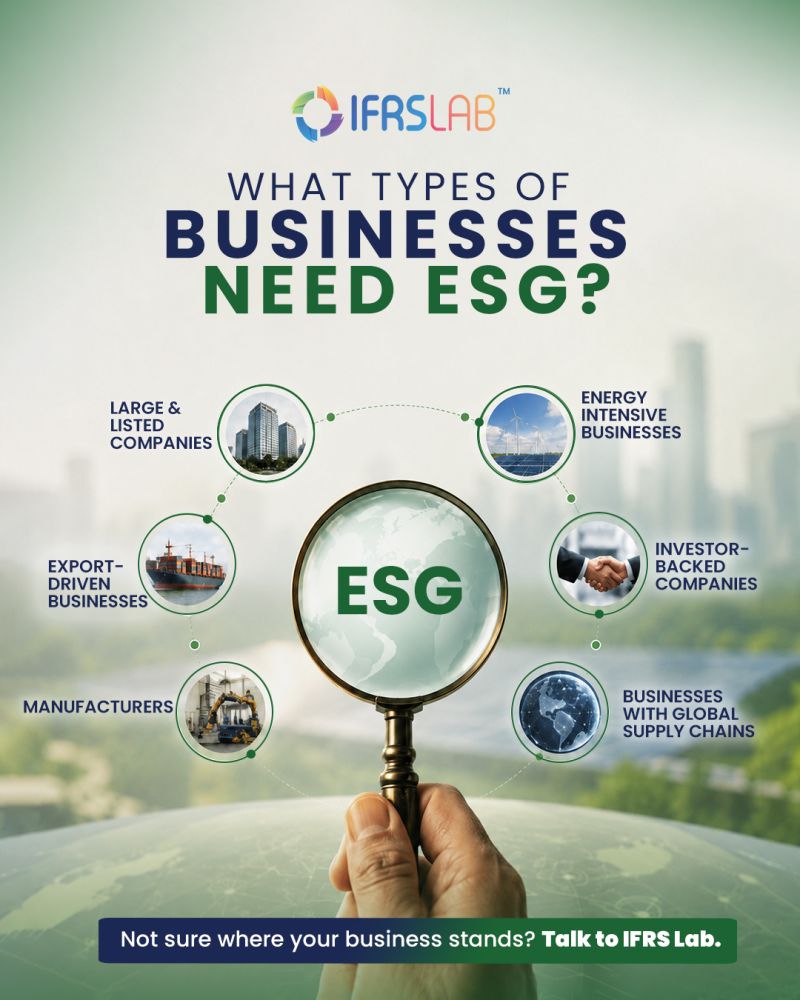IFRSLab's tweet photo. ESG isn’t one-size-fits-all. 🌱 The key is understanding what ESG means for your specific business, industry, and operations.
IFRS Lab can help you identify where to start. Book a consultation with our ESG experts.
👉 https://t.co/utobSNWyEd

#ESG #Sustainability #IFRSS1 #IFRSLab https://t.co/QMF8UAvtAY