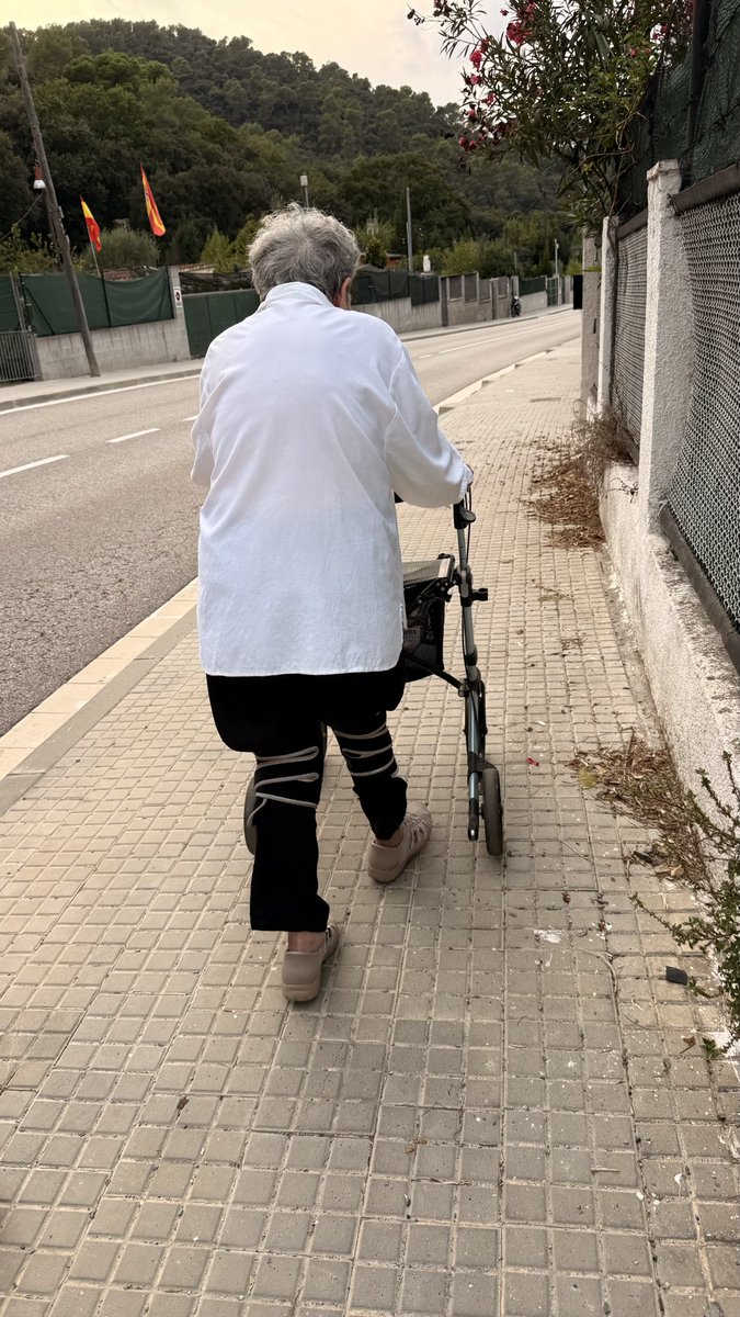 TAFANER6's tweet photo. 🛑 Impresentable: @diba @josepmvalles una  persona amb mobilitat reduïda s'ha vist obligada a fer mitja volta enrere per culpa dels cotxes aparcats  @ajsantcugat @cristinaparaira. Ha hagut de buscar l'altre pas, creuar a la vorera dels esbarzers i tornar a creuar https://t.co/nnJ2NhR0lt