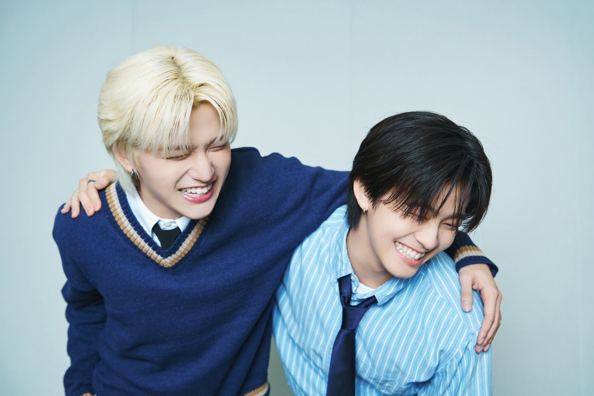 realsoundjp's tweet photo. KO1KEYZ リレーインタビュー
◡◡ Vol.1：RYUJI＆KOSUKE ◡◡

🔗https://t.co/ptp1X6dwph

「ルーツが似ている」
“気の合う”二人が語るデビューの喜びと目指す場所

#KO1KEYZ #코이키즈 @KO1KEYZofficial https://t.co/ixnvztljJW