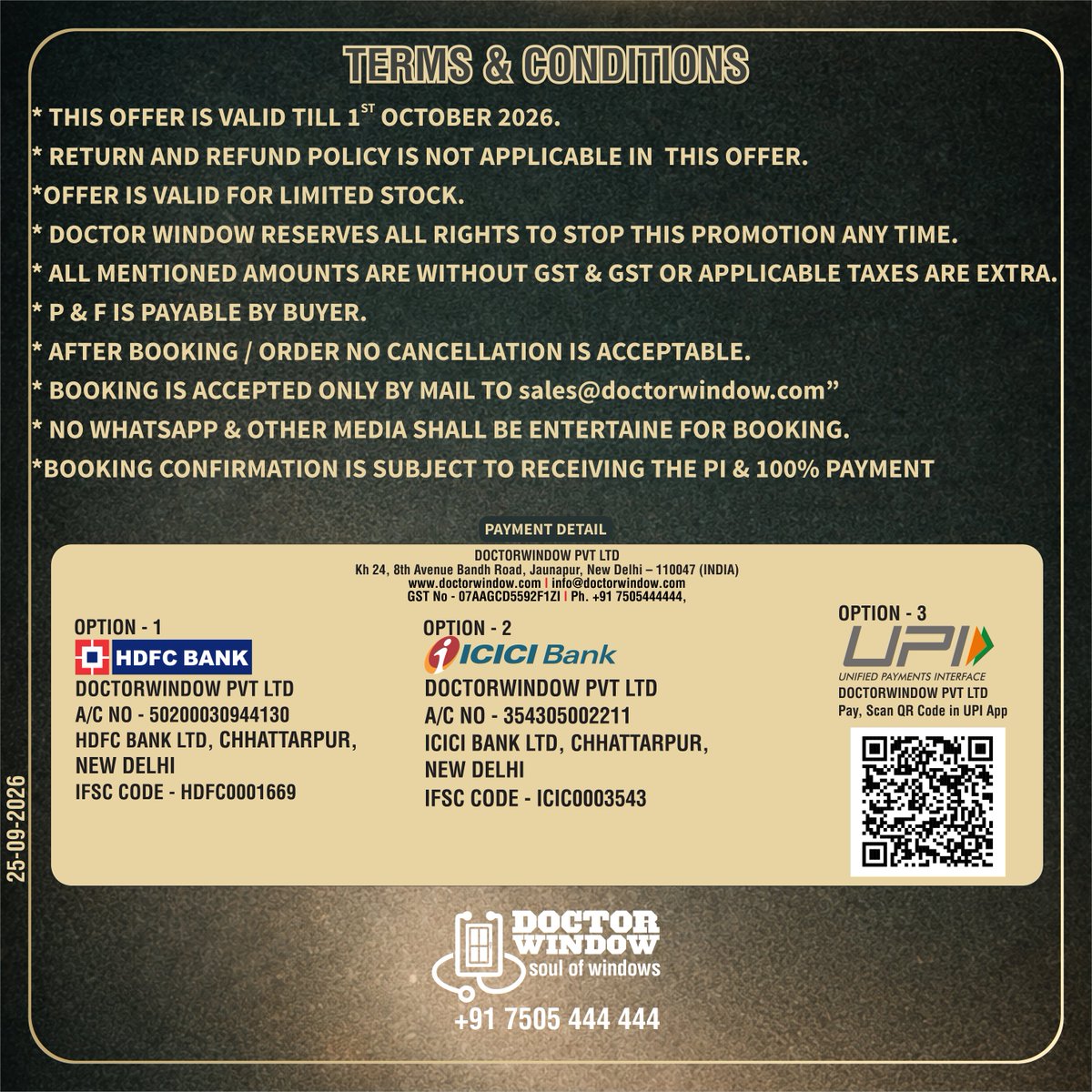DOCTORWINDOW_IN's tweet photo. GEVO TECH ALUMINIUM RAILTRACK HOLLOW FOR UNIVERSAL SECTION- (CHANNEL 5mm)
#railtrack #aluminiumrailtrack #ModernArchitecture #AluminiumWindows #doctorwindow #soulofwindows #hardwareaccessories #door #window #hardware https://t.co/ep7k2hGS8k
