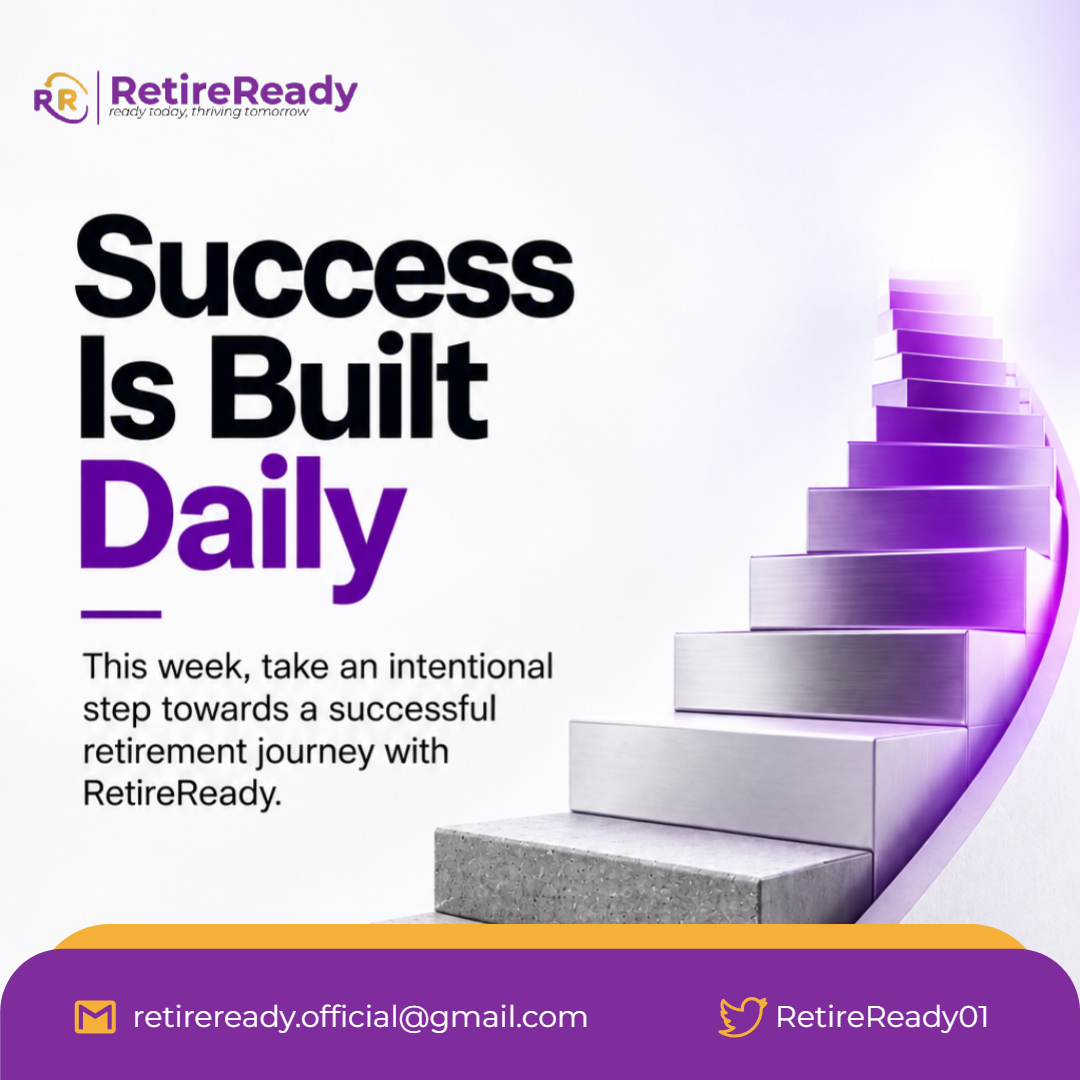 RetireReady01's tweet photo. Just like climbing a staircase, building a successful retirement happens one step at a time. Every decision today brings you closer to the future you want. 

What’s your next step? Let RetireReady help you move forward with confidence.

#RetireReady #SuccessIsBuiltDaily #OneStep https://t.co/XUK6KoFqrU