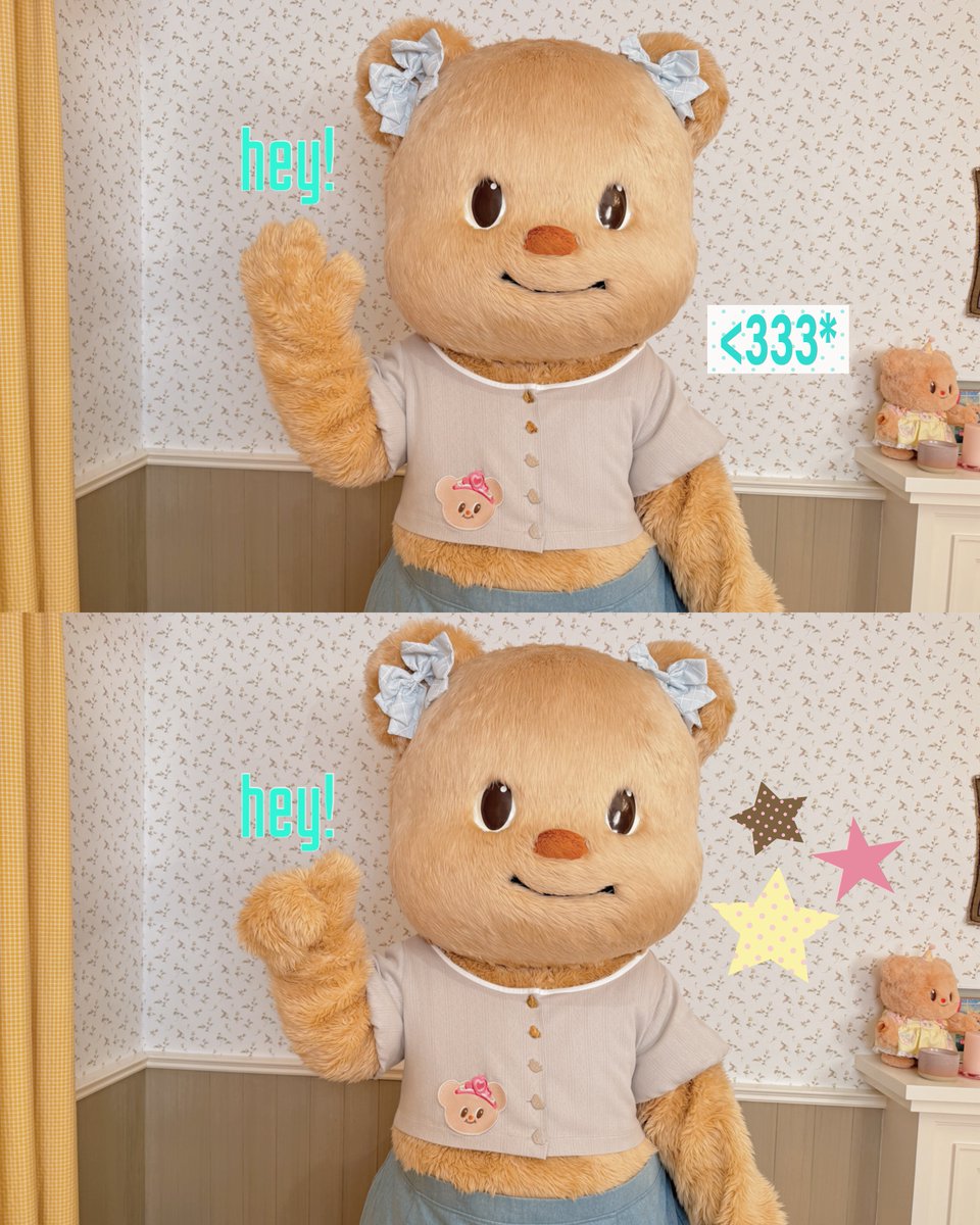 butterbear_kr's tweet photo. Hey, hey! you, you! 
I know that you like me💖

#버터베어 #Butterbear
#비앙카 #biancabear https://t.co/pcrZiyaP8M