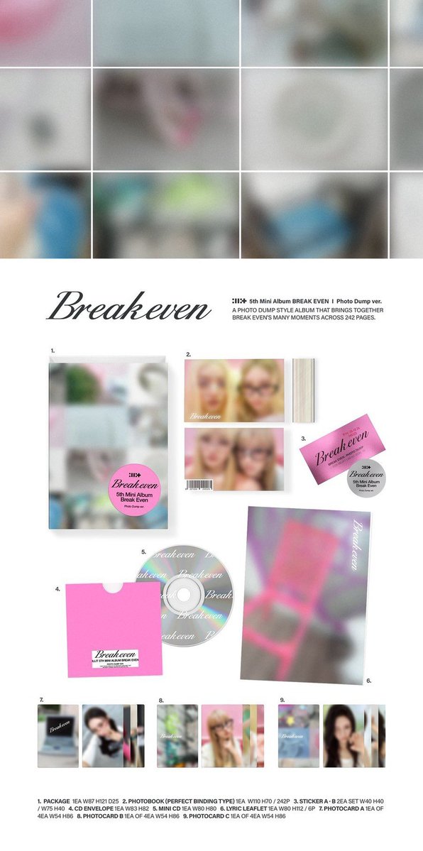 KATALYZ58's tweet photo. [OPEN COBAR]
PRE-ORDER illit 5th Mini Album "BREAK EVEN"

💸 price on pict

⚠️ CLOSE UNTIL SOLD WEB ⚠️ 

📍 tangerang
✅ est bersih ina
✅ tax ems
❌ pack + adm

📩 GO LINE : https://t.co/HpxGObMslb

t wts wtb illit wonhee moka minju iroha yunah https://t.co/25N39mSaLI