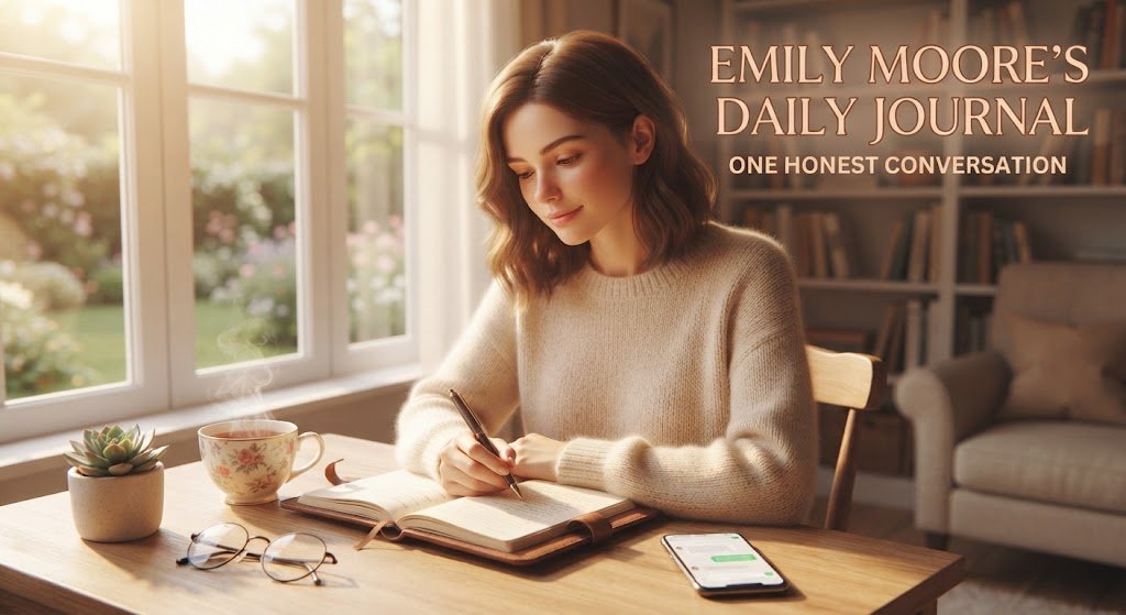reflectonew's tweet photo. Sometimes all it takes is one honest conversation to completely change your perspective. 💬✨ Read Emily Moore's latest daily journal entry on vulnerability, communication, and real connections:

Read more: https://t.co/aCgUT2gSLa

#DailyJournal #HonestConversations https://t.co/FwGR1KT4mv