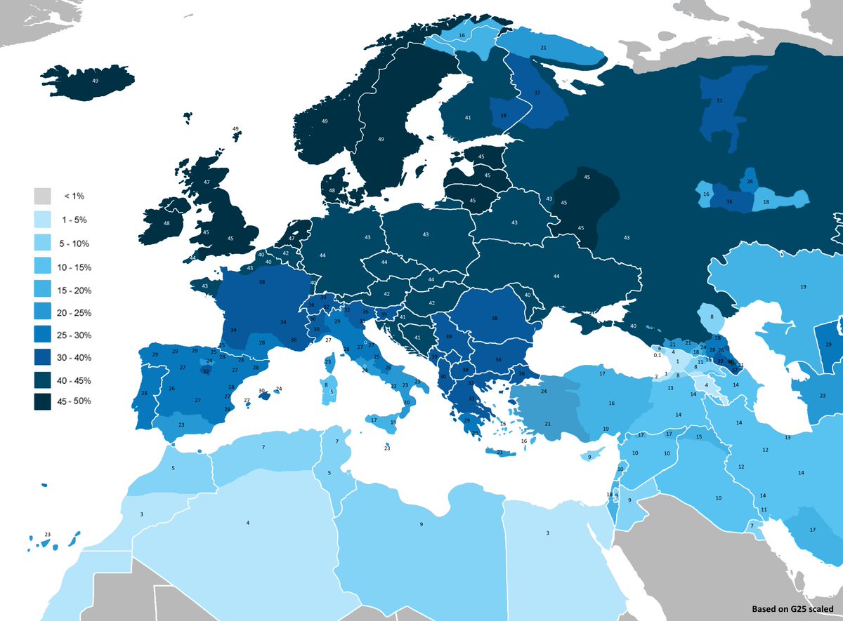Most639's tweet photo. @yrkgl31 @bilge_elteber It's low compared to Europe. Armenians have just 4 percent Yamnaya ancestry https://t.co/s1FXXDdbJE