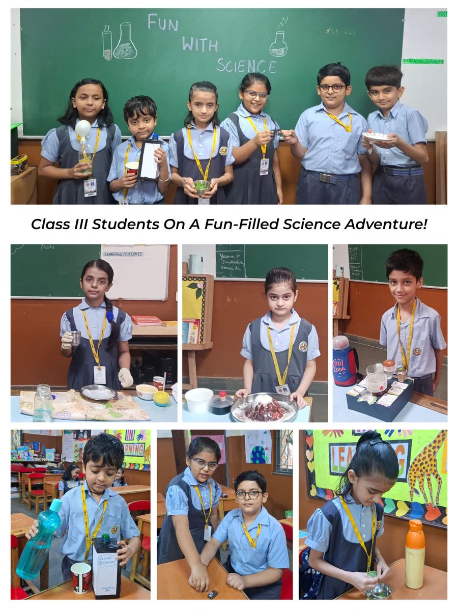 AISMayurVihar's tweet photo. Our students of Classes II–IV got hands-on with exciting science activities, experiments and fun learning experiences that made every concept more engaging and memorable.
#AmityInternationalSchool #AmityInternationalSchoolMayurVihar #ScienceMadeFun #FunWithScience https://t.co/i3PupPgHEY