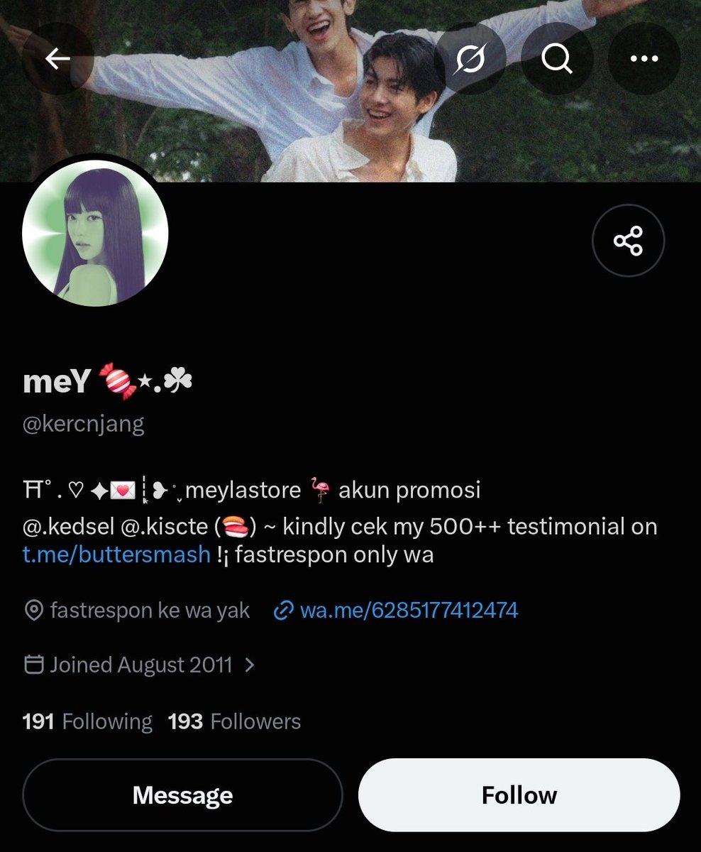 catgoesmyaw's tweet photo. IZIN UP

PENIPU GANTI NO WA

WA 085177412474 / QRIS A.N EMERALD

Identitas profilenya identik sama identitas akun yang sebelumnya. Aku gatau qr-nya juga ganti atau nggak 

#zonauang #bealanja https://t.co/8PylzKucCd